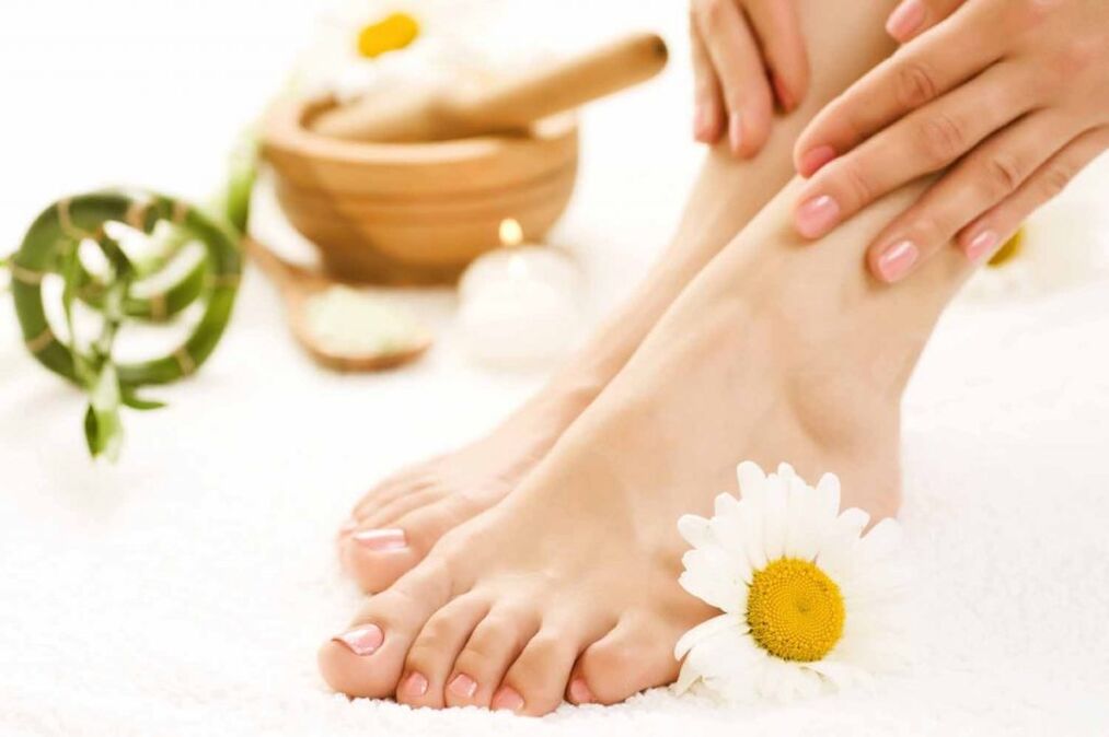 Hixiene dos pés para previr fungos na pel